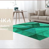 Ultra Soft Area Rug, Non Slip, Stain Resistant, Washable Area Rugs for Living Room, Bedroom, Neutral Abstract Grey Blue Farmhouse Living Room Rug(Gray)