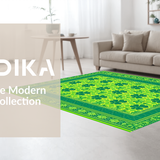 Elegant Contemporary Shamrock Motif(Green)