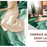 Cozy Greenery Watercolor Entrance(Green)