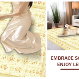 Rustic Abstract Floral Design(Beige)
