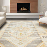 Contemporary Creamy Abstract Elements(Beige)