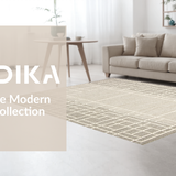 Neutral Cream and Beige Lattice Style(Beige)
