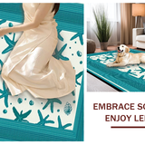 Lively Turquoise Seascape Influence(White)