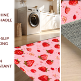 Lively Whimsical Botanical Print(Pink)