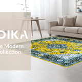 Elegant Rustic Geometric Motif(Yellow)