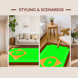 Fresh Modernist Baseball Composition(Green)