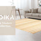 Ultra Soft Area Rug, Non Slip, Stain Resistant, Washable Area Rugs for Living Room, Bedroom, Chic Animal Skin Rustic Style(Beige)