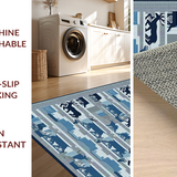 Elegant Nature Themed Textile(Blue)