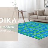 Interactive Roadway Exploration Mat(Blue)