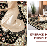 Intricate Vintage Medallion Glamour(Black)