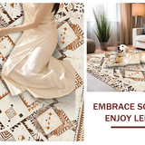 Cozy Vintage Tiled Motif(Beige)