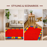 Interactive Colorful Character Layout(Red)