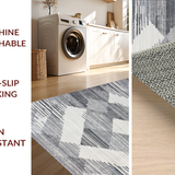 Chic Modern Grey Trellis(Gray)