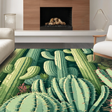 Elegant Pastel Leaf Motif(Green)