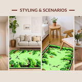 Colorful Jurassic Exploration Motif(Green)