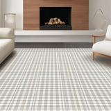 Elegant Plaid Textile Design(Beige)