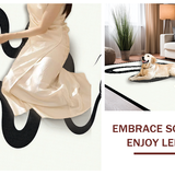 Chic Black and Off White Graphic Theme(Black)