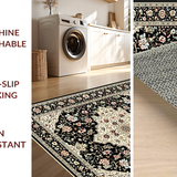 Sophisticated Faded Botanical Print(Black)