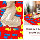 Bright Geometric Playful(Red)