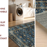 Chic Geometric Medallion Aesthetic(Blue)