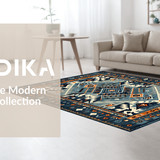 Contemporary Tribal Style Elements(Blue)