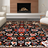 Lively Eclectic Tiled Motif(Black)