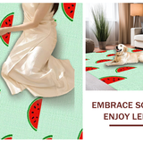 Ultra Soft Area Rug, Non Slip, Stain Resistant, Washable Area Rugs for Living Room, Bedroom, Artistic Juicy Fruit Appeal(Red)