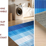 Stylish Dual Tone Fluid Design(Blue)