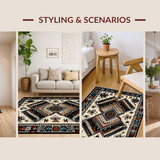 Chic Monochrome Geometric Fusion(Black)