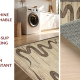 Chic Minimalist Serpent Design(Beige)