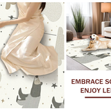 Charming Whimsical Watercolor Bears(Beige)