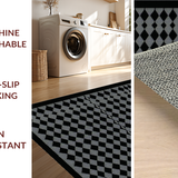 Contemporary Black Diamond Motif(Black)