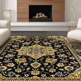 Luxurious Vintage Oriental Tapestry(Black)