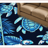 Vibrant Sea Turtle Patterned Delight(Blue)