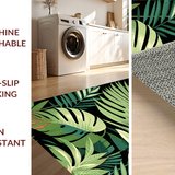 Elegant Leafy Botanical Motif(Green)