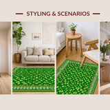 Bright Festive Lattice Arrangement(Green)