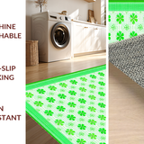 Elegant Green Trellis Design(Green)