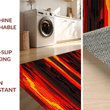 Eye Catching Abstract Volcanic Motif(Red)