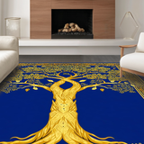 Cozy Earthy Tone Medallion(Blue)