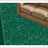 Ultra Soft Area Rug, Non Slip, Stain Resistant, Washable Area Rugs for Living Room, Bedroom, Celestial Zodiac Fantasy(Green)