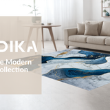 Stylish Fluid Texture Statement(Blue)