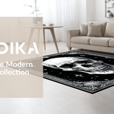 Eerie Black Witchcraft Motif(White)