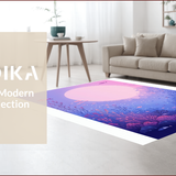 Ultra Soft Area Rug, Non Slip, Stain Resistant, Washable Area Rugs for Living Room, Bedroom, Soft Cozy Shaggy Fantasy Vibes(Purple)