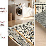 Tribal Ethnic Geometric Delight(Beige)