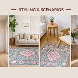 Elegant Vintage Tiled Motif(Green)