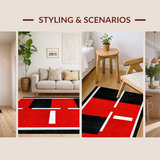 Exciting Vehicle Pathway Layout(Red)