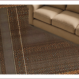 Ultra Soft Area Rug, Non Slip, Stain Resistant, Washable Area Rugs for Living Room, Bedroom, Rustic Brown Faux Cowhide Living Room Rug(Brown)