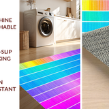 Joyful Shag Patterned Decor(Blue)