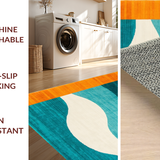 Chic Abstract Stripe Design(Blue)