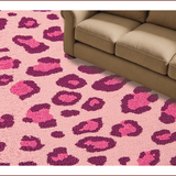 Ultra Soft Area Rug, Non Slip, Stain Resistant, Washable Area Rugs for Living Room, Bedroom, Soft Pastel Pink Area Rug for Playroom(Pink)